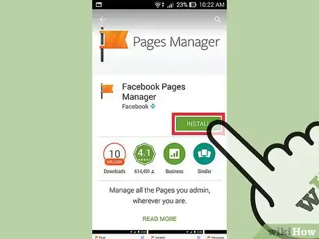 Imagen titulada Update Your Page Info Using Facebook Pages Manager Step 1