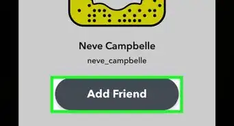 agregar amigos en Snapchat