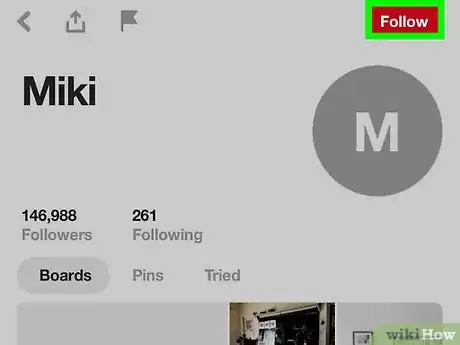 Imagen titulada Follow Someone on Pinterest Step 14
