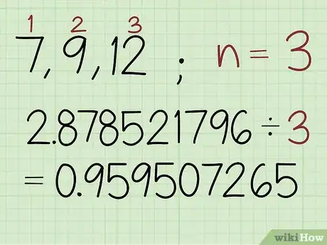 Imagen titulada Calculate the Geometric Mean Step 5