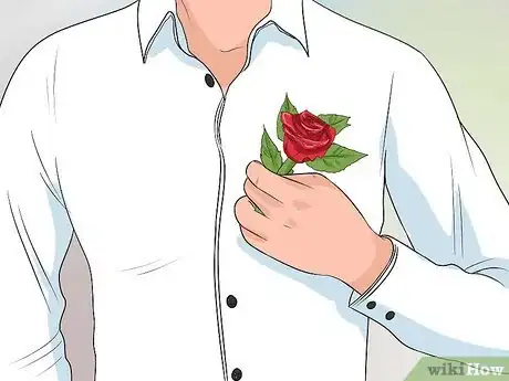 Imagen titulada Pin on a Boutonniere Step 9