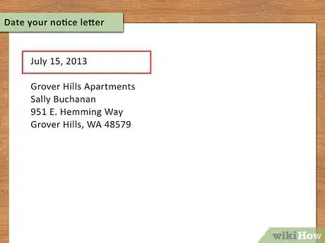 Imagen titulada Write a Letter of Notice to Your Landlord Step 5