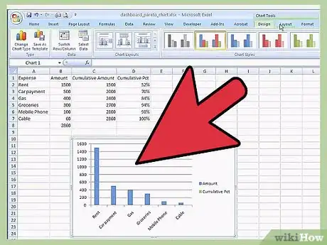 Imagen titulada Create a Pareto Chart in MS Excel 2010 Step 10