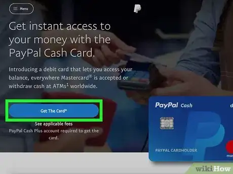 Imagen titulada Add Money to PayPal Step 1