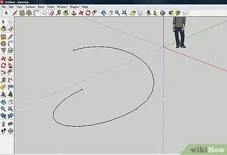 Imagen titulada Make a Spring in SketchUp Step 11