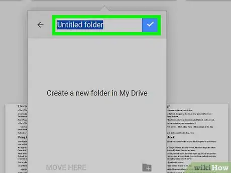 Imagen titulada Copy a Google Drive Folder on PC or Mac Step 8