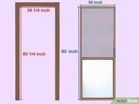 Imagen titulada Install a Screen Door Step 2