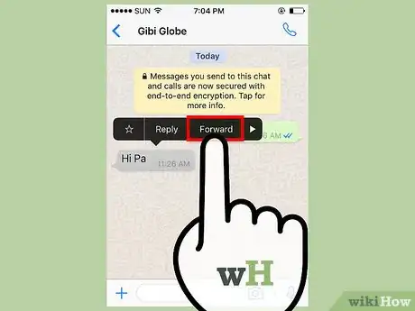 Imagen titulada Forward Messages on WhatsApp Step 5