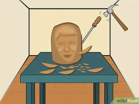 Imagen titulada Carve Faces in Wood Step 13