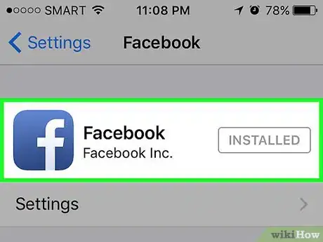 Imagen titulada Delete Facebook Contacts from an iPhone Step 3