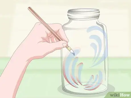 Imagen titulada Paint Glass Jars Step 17