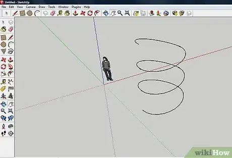 Imagen titulada Make a Spring in SketchUp Step 12