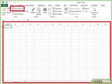 Imagen titulada Write a Simple Macro in Microsoft Excel Step 7