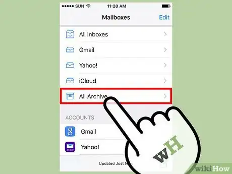 Imagen titulada Archive Email Step 2