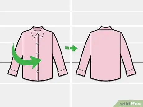 Imagen titulada Fold Long Sleeve Shirts Step 6