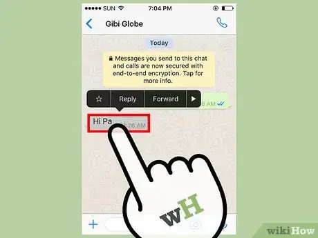 Imagen titulada Forward Messages on WhatsApp Step 4