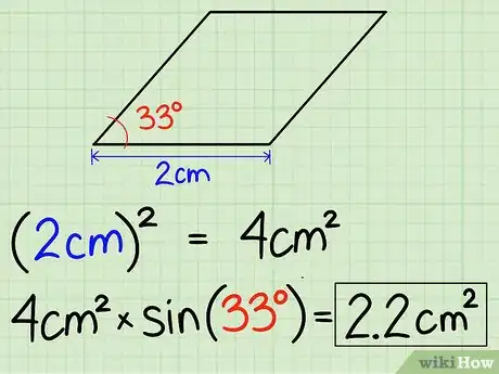 Imagen titulada Calculate the Area of a Rhombus Step 7