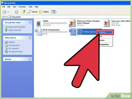 Imagen titulada Restore Deleted Files in Windows XP Step 2