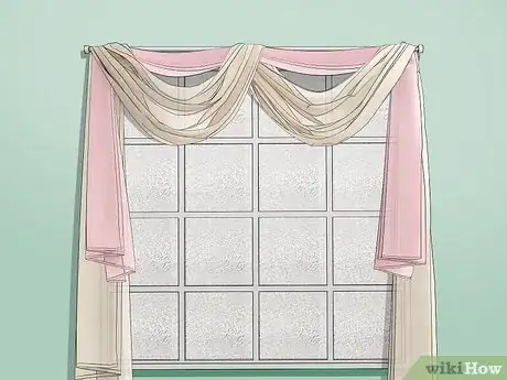 Imagen titulada Drape Window Scarves Step 12