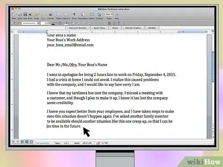 Imagen titulada Apologize for Being Late to Work Step 17