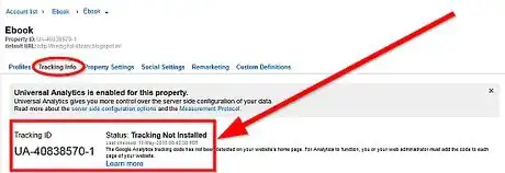 Imagen titulada Find Your Google Analytics Code Step 4