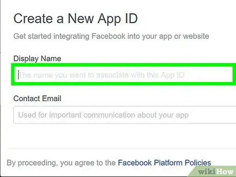 Imagen titulada Get an App ID on Facebook Step 6