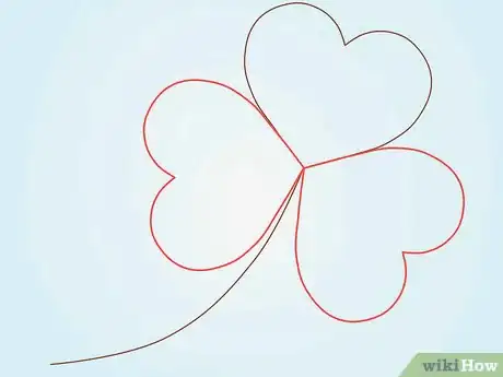 Imagen titulada Draw a Clover Step 3