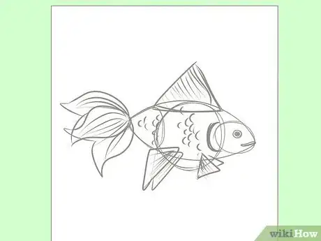 Imagen titulada Draw Goldfish Step 7