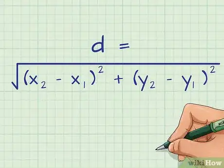 Imagen titulada Use Distance Formula to Find the Length of a Line Step 1