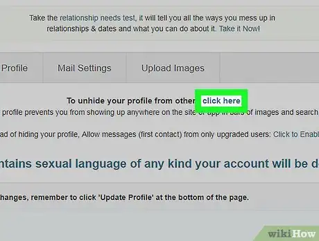 Imagen titulada Hide Your Plenty of Fish Profile Step 4
