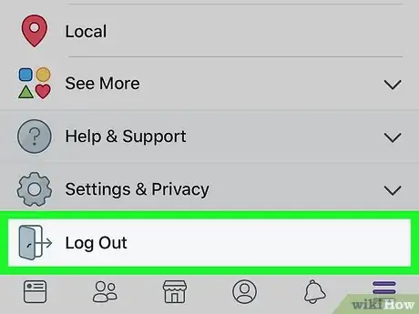 Imagen titulada Log Out of Facebook Step 4
