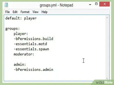 Imagen titulada Set up Bpermissions for a Minecraft Bukkit Server Step 9Bullet2