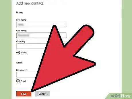 Imagen titulada Add Someone to Your Hotmail Contact List Step 12