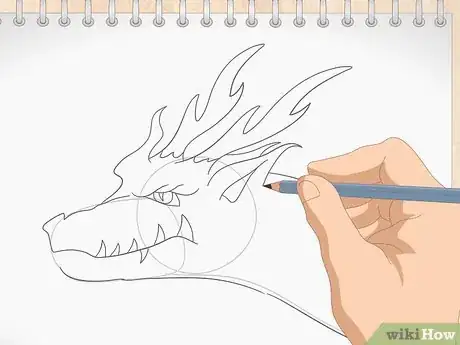 Imagen titulada Draw a Dragon Head Step 16