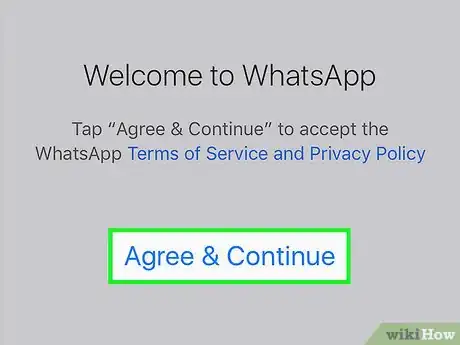 Imagen titulada Make a WhatsApp Account Step 2