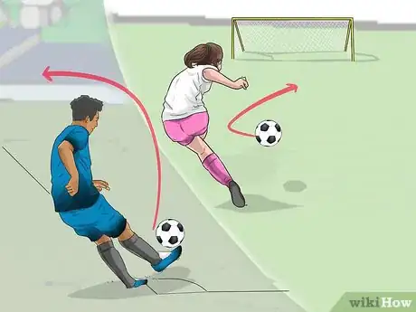 Imagen titulada Curve a Soccer Ball Step 8