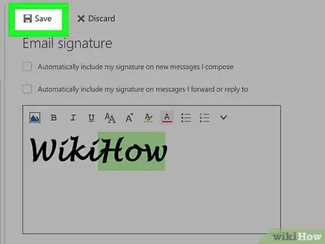 Imagen titulada Edit Signature Options in Microsoft Outlook Step 11