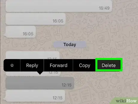 Imagen titulada Delete Old Messages on WhatsApp Step 6