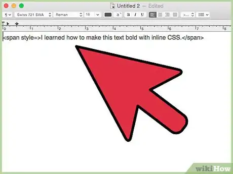 Imagen titulada Create Bold Text With HTML Step 6