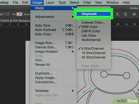 Imagen titulada Convert an Image Into a Line Drawing Using Photoshop Step 19