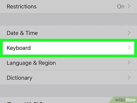 Imagen titulada Enable the Emoji Emoticon Keyboard in iOS Step 3