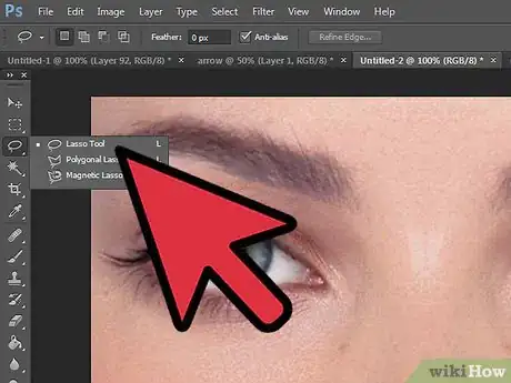 Imagen titulada Fix a Nose in Adobe Photoshop Step 2