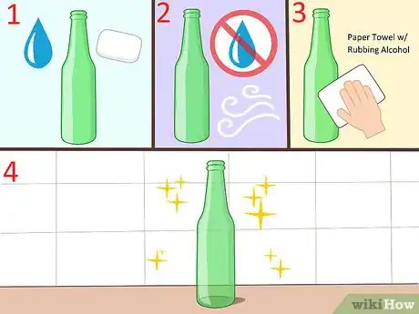 Imagen titulada Decorate Glass Bottles with Paint Step 9