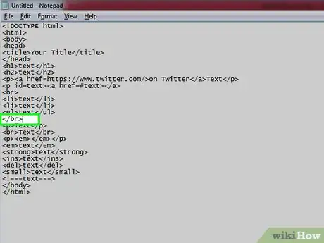 Imagen titulada Write an HTML Page Step 24