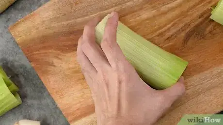 Imagen titulada Cut Leeks Step 10