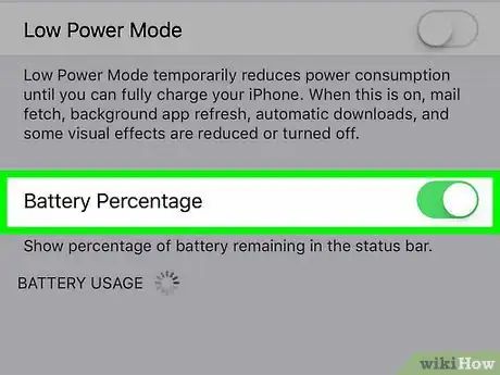 Imagen titulada Get Battery Percentage on an iPhone Step 3