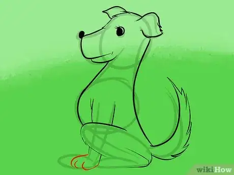 Imagen titulada Draw a Cartoon Dog Step 13