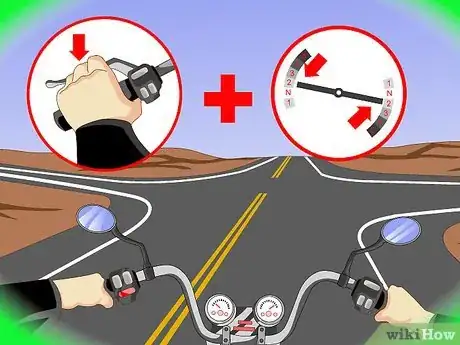 Imagen titulada Turn Right on a Motorcycle Step 5Bullet2