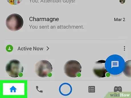 Imagen titulada Leave a Group Chat on Facebook Messenger on Android Step 2