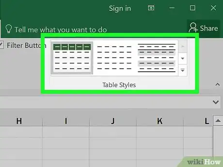 Imagen titulada Make Tables Using Microsoft Excel Step 7